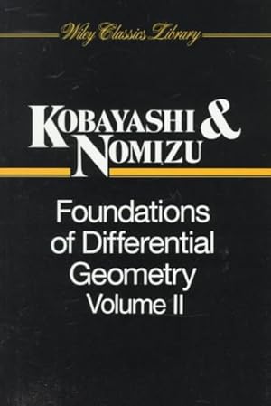 Imagen del vendedor de Foundations of Differential Geometry a la venta por GreatBookPricesUK