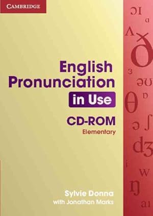 Imagen del vendedor de English Pronunciation in Use Elementary a la venta por GreatBookPricesUK