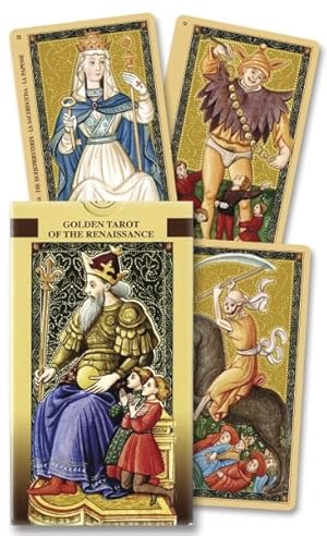 Imagen del vendedor de Golden Tarot of The Renaissance/Tarot Dorado Del Renacimiento : Tarot De Estensi/Estensi Tarot a la venta por GreatBookPrices