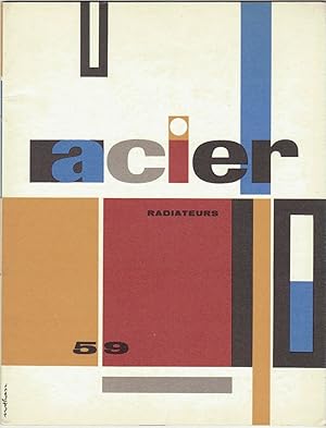 ACIER 1959. Radiateurs