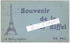 Der Eiffelturm, ca. 1900