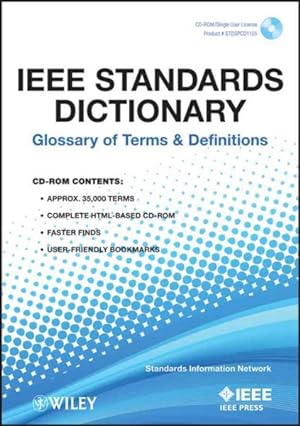 Image du vendeur pour IEEE Standards Dictionary : Glossary of Terms & Definitions mis en vente par GreatBookPrices