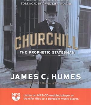 Immagine del venditore per Churchill : The Prophetic Statesman venduto da GreatBookPrices