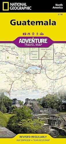 Seller image for National Geographic Adventure Travel Map Guatemala for sale by GreatBookPrices