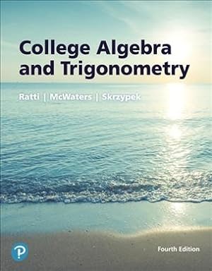 Seller image for College Algebra and Trigonometry for sale by GreatBookPrices