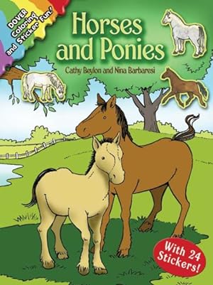 Seller image for Horses and Ponies Coloring Book for sale by GreatBookPrices