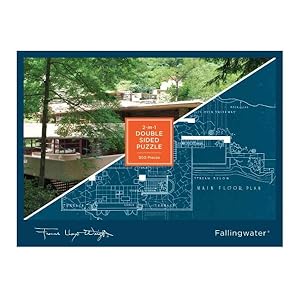 Seller image for Frank Lloyd Wright Fallingwater 2-sided 500 Piece Puzzle for sale by GreatBookPrices