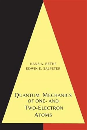 Seller image for Quantum Mechanics of One- and Two-Electron Atoms for sale by GreatBookPrices