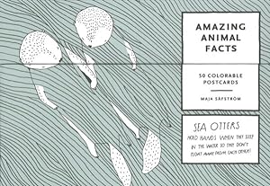 Seller image for Amazing Animal Facts Postcards : 50 Colorable Postcards for sale by GreatBookPrices