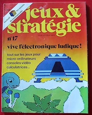 Image du vendeur pour JEUX & STRATGIES n17 + encart Jeu (1982) Micro-ordi, Programmation, Logique. mis en vente par Bouquinerie Spia