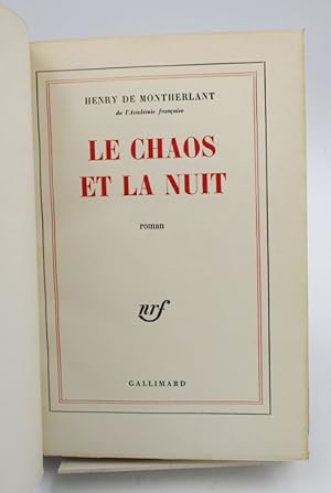 Le Chaos et la Nuit