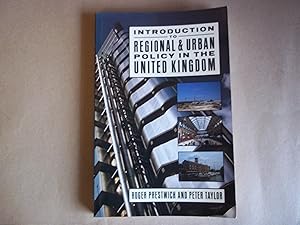 Bild des Verkufers fr Introduction to regional and urban policy in the United Kingdom (Key issues in economics) zum Verkauf von Carmarthenshire Rare Books
