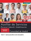 Imagen del vendedor de Personal Auxiliar de Servicios (Personal laboral). Estabilizacin. Comunidad de Madrid. Test y simulacros de examen a la venta por AG Library