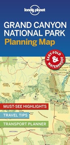 Seller image for Lonely Planet Grand Canyon National Park Planning Map for sale by GreatBookPrices