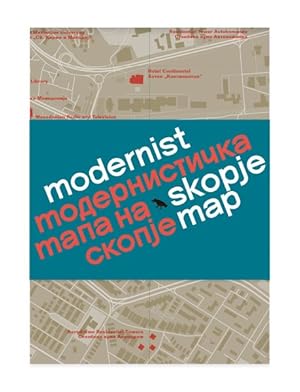 Seller image for Modernist Skopje Map for sale by GreatBookPrices
