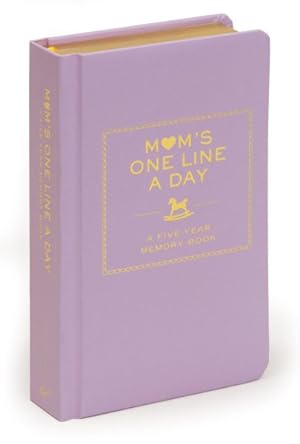 Imagen del vendedor de Mom's One Line a Day : A Five-year Memory Book a la venta por GreatBookPrices
