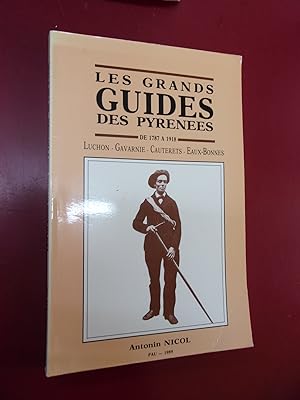 Les grands guides des Pyrénées de 1787 à 1918 Luchon Gavarnie Cauterets Eaux Bonnes