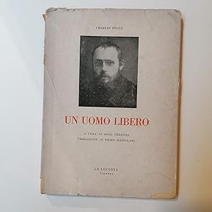 Un uomo libero - a cura di Aldo Pedrone, prefazione di Primo Mazzolari