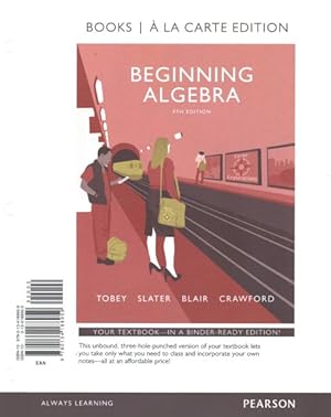 Bild des Verkufers fr Beginning Algebra zum Verkauf von GreatBookPrices