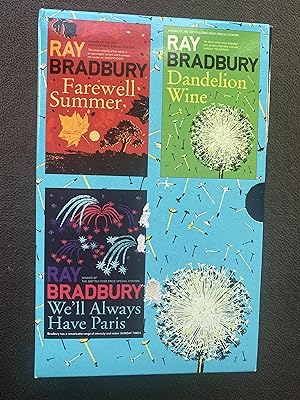Image du vendeur pour Ray Bradbury Box Set: Dandelion Wine. We'll Always Have Paris. Farewell Summer. mis en vente par Book Souk