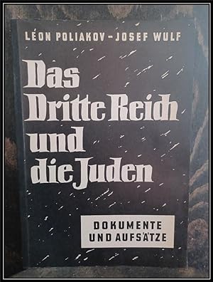 Bild des Verkufers fr Das Dritte Reich und die Juden. Dokumente und Aufstze. zum Verkauf von Antiquariat Johann Forster