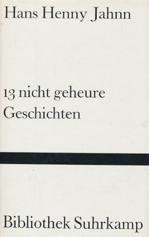 Bild des Verkäufers für 13 nicht geheure Geschichten. zum Verkauf von Tills Bücherwege (U. Saile-Haedicke)