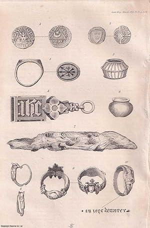 The Gentleman's Magazine for March 1831. FEATURING A Miscellaneous Plate of Antiquities. A origin...