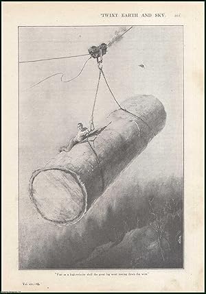 Bild des Verkufers fr Twixt Earth & Sky : the story of a German's vengeance, & the terrible ordeal that resulted for a timber-getter in the New Zealand Kauri forests. This is an uncommon original article from the Wide World Magazine, 1920. zum Verkauf von Cosmo Books