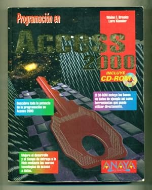 Imagen del vendedor de PROGRAMACIO EN ACCESS 2000 (NO incluye Cd-rom) a la venta por Ducable Libros