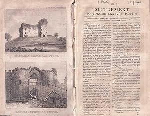 The Gentleman's Magazine Supplement for the Half Year to December 1818. FEATURING One Plate;View ...