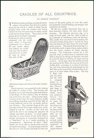 Seller image for Cradles For Sleeping Children of all Countries. An uncommon original article from the Lady's Realm, 1909. for sale by Cosmo Books