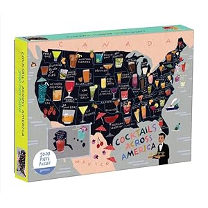 Seller image for Cocktails Across America : 1000 Piece Puzzle for sale by GreatBookPrices