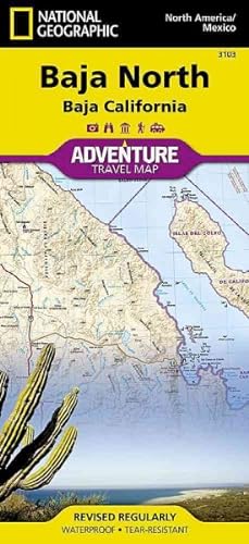 Seller image for AdventureMap Baja North : Baja California Mexico for sale by GreatBookPrices