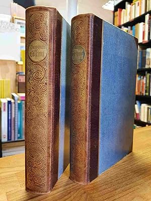 Das Leben des Benvenuto Cellini von ihm selbst geschrieben - Bände 1 und 2, Titel und Einbandillu...