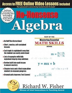 Bild des Verk�ufers f�r No-Nonsense Algebra : Master Algebra the Easy Way! zum Verkauf von GreatBookPrices