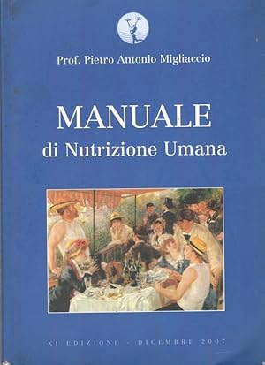 Immagine del venditore per Manuale di nutrizione umana venduto da librisaggi