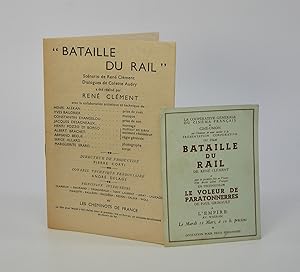 Bataille du Rail; Printed program and invitation card