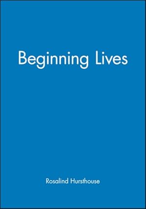 Image du vendeur pour Beginning Lives mis en vente par GreatBookPrices