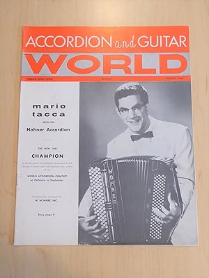 Accordion and Guitar World August 1961 - Mario Tacca