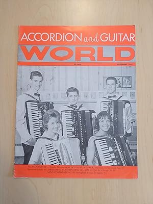 Accordion and Guitar World November 1961 - The Provisoites