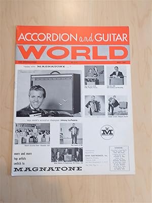 Accordion and Guitar World May 1961 - Johnny La Padula, Tony Caracci, Dick and Larry Smith, Nick ...