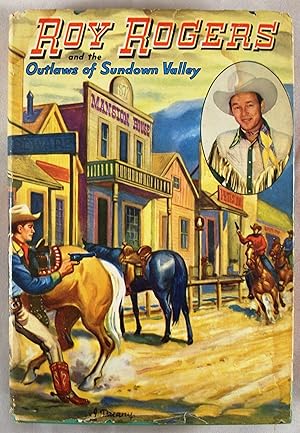 Bild des Verkufers fr Roy Rogers and the Outlaws of Sundown Valley (Whitman #2347) zum Verkauf von Baltimore's Best Books