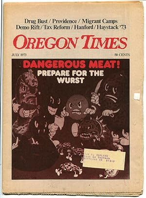 Bild des Verkufers fr Oregon Times Vol. III No. 7 (July 1973) zum Verkauf von Book Happy Booksellers