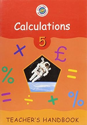 Imagen del vendedor de Cambridge Mathematics Direct 5 Calculations Teacher's book a la venta por WeBuyBooks
