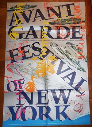 Image du vendeur pour Original Poster for The 15th Annual Avant Garde Festival of New York mis en vente par Derringer Books, Member ABAA