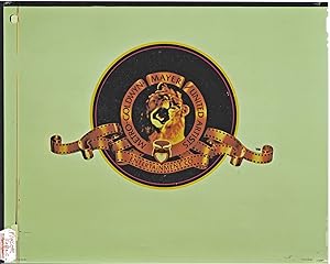 Original large format color negative of the Metro-Goldwyn-Mayer lion mascot