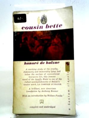 Seller image for Cousin Bette for sale by World of Rare Books