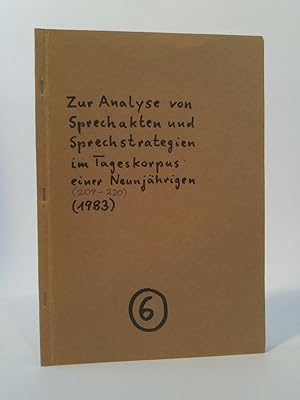 Bild des Verkufers fr Untersuchungen zur Dialogfhigkeit von Kindern zum Verkauf von ANTIQUARIAT Franke BRUDDENBOOKS