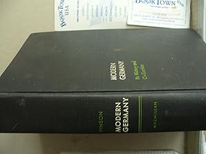 Seller image for Modern Germany The History And Civilization for sale by Thomas F. Pesce'