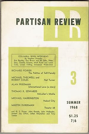 Partisan Review, Volume XXXIV, Number 3